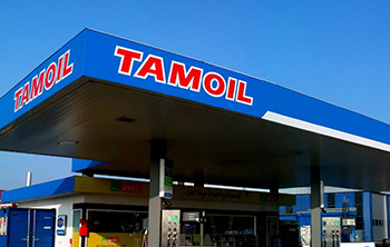 Elektrische verwarming wasstraat Tamoil